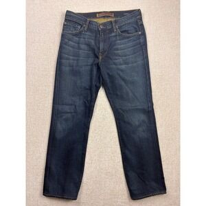 Agave Denim Gringo Mens Straight Leg Jeans Dark Wash Made in USA Size 33